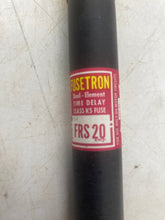 Load image into Gallery viewer, Bussmann FRS-20 Fusetron Dual Element Time Delay Fuse, 600V *Box of (10)* (Open Box)
