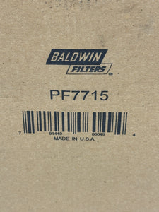 Baldwin PF7715 Fuel Filter *Box of (6) Filters* (Open Box)