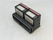 Load image into Gallery viewer, GE Fanuc IC670MDL240J (x2) AC Grouped Input 16PT w/ IC670CHS001E I/O Base (Used)