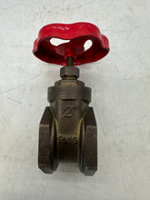 Load image into Gallery viewer, 2" FNPT Brass Gate Valve, PN16 / 232 PSI (No Box)