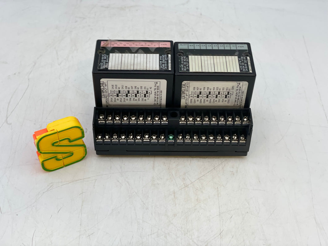 GE Fanuc IC670MDL240J IC670MDL930J w/ IC670CHS001E Base (Used)