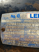 Load image into Gallery viewer, Leeson G130008.00 C182T17FB29E Electric Motor, 3 HP, 1760 RPM (Used)