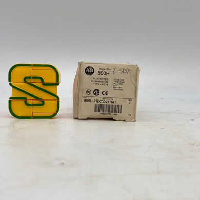Allen-Bradley 800H-FRXTQ24RA1 Emergency Stop Pushbutton Switch (Open Box)