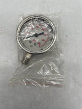 Load image into Gallery viewer, Grainger 4CFH6 Pressure Gauge, 200 PSI, 2.5&quot;, Liquid Filled (New)