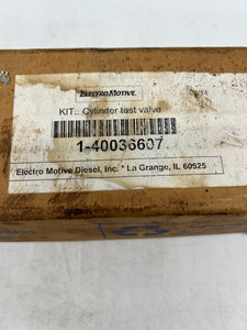 Electro-Motive Diesel EMD 40036607 Cylinder Test Valve Kit (Open Box)