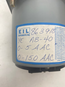 EIL 863918 AB-40 0-150 Amp AC Gauge (Open Box)