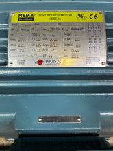 Load image into Gallery viewer, Louis Allis LAM25-18-284T IEEE45 Severe Duty Motor, 25HP, 1775 RPM, 230/460V (New)