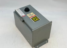 Load image into Gallery viewer, Square D 8536SCA3V08 Size 1 Starter In Enclosure w/ 208V Coil (Used)