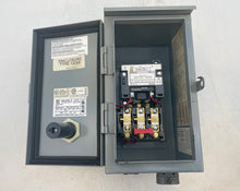 Load image into Gallery viewer, Square D 8536SCA3V08 Size 1 Starter In Enclosure w/ 208V Coil (Used)