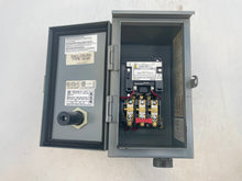 Load image into Gallery viewer, Square D 8536SCA3V08 Size 1 Starter In Enclosure w/ 208V Coil (Used)