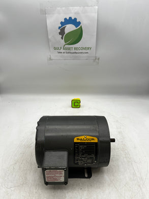 Baldor 35Q57-2124 Industrial Motor, 6 LB-FT. HP, 460 VAC, 3450 RPM, 3-Phase (No Box)