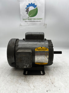 Baldor L3503 General Purpose Motor, 0.5 HP, 115/208-230 VAC, 3450 RPM (No Box)