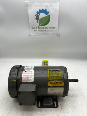 Baldor M8003 Severe Duty Motor, 1 HP, 230/460 VAC, 1725 RPM, 3-Phase (No Box)
