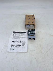 Eaton E30DX4 Compact Pushbutton Operator w/ Indicator Light 25V AC/DC (New)