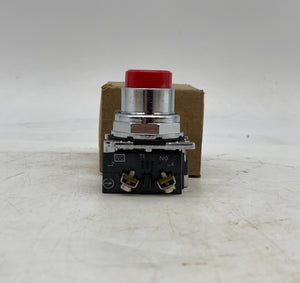 Cutler-Hammer 10250T31R Pushbutton Operator, Long Button, Red (New)