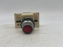Load image into Gallery viewer, Square D 9001K1L1R Illuminated Pushbutton w/ Red Lens 120V Series H (Open Box)