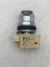 Load image into Gallery viewer, Square D 9001K1L1G Illuminated Full Guard PB w/ Green Lens 120V Series H (Open Box)