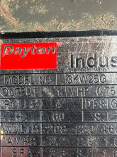 Load image into Gallery viewer, Dayton 3KW25G ASGANE Electric Motor, 1 HP, 1745 RPM, 230/460 VAC, 4P 3Ph (No Box)