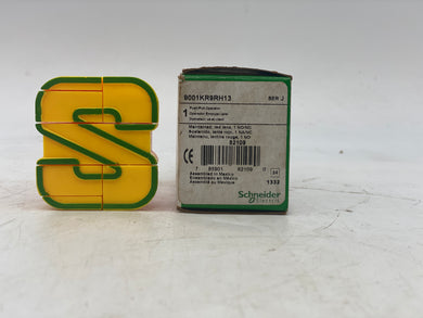 Schneider Electric 9001KR9RH13 Push/Pull Maintained Operator Red Lens (New)