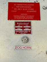 Load image into Gallery viewer, Kahlenberg 2-3595 M-60 A.C. Marine Starter, 200-480 VAC (Used)