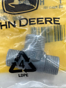 John Deere R71963 Fuel Injection Nozzle Tee Fitting *Lot of (5)* (New)