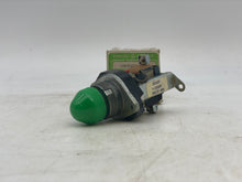 Load image into Gallery viewer, GE CR2940UE212C4 Indicator Light Oiltight 480V 50-60HZ Green Lexan Cap (New)