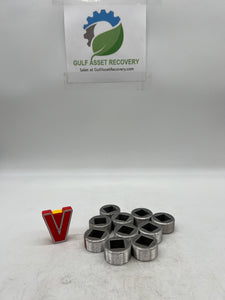 Eaton Crouse-Hinds PLG4-SA Recessed Pipe Plug, 1-1/4", *Lot of (10)* (No Box)