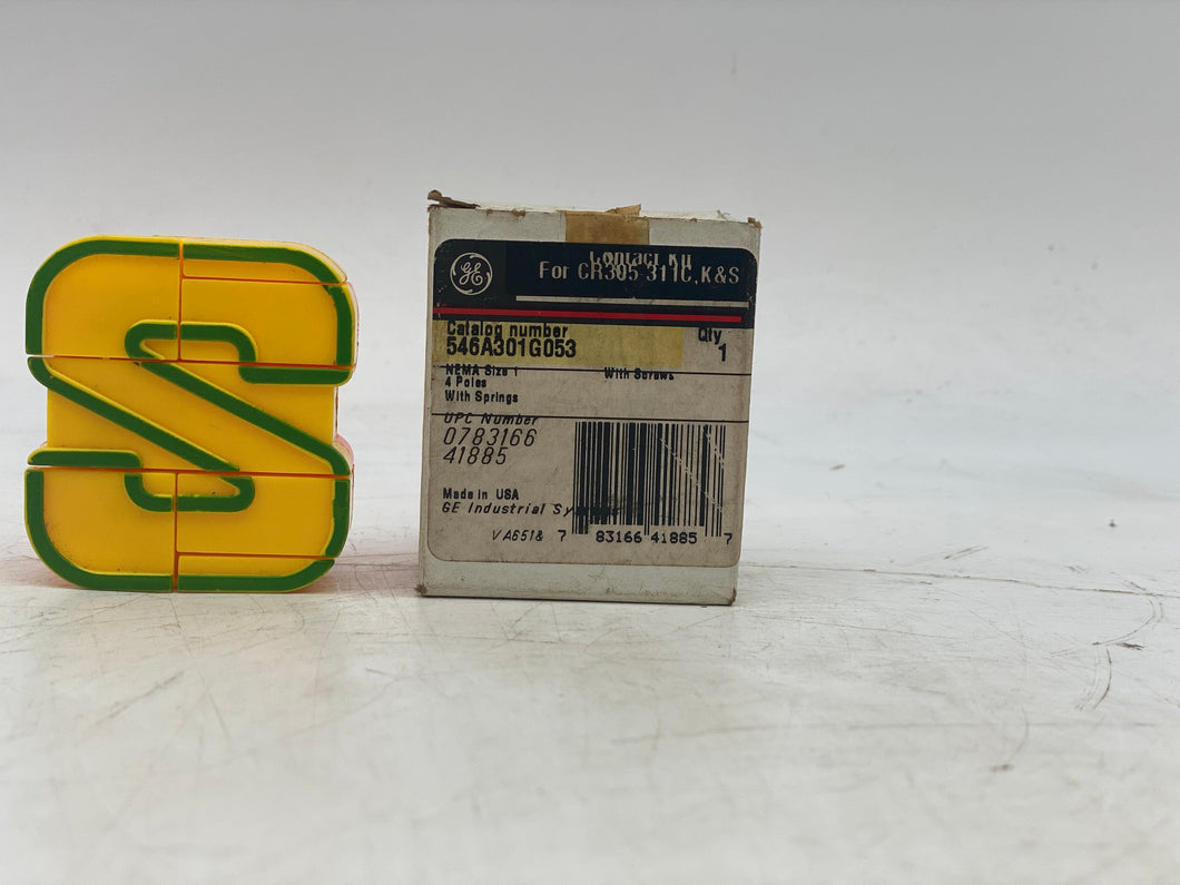GE 546A301G053 Contact Kit NEMA Size 1 (New)