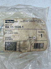 Load image into Gallery viewer, Parker Racor RK 11-1606-1 Plastic Replacement Bowl Kit (Open Box)