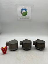 Load image into Gallery viewer, Eaton Crouse-Hinds GUAL26-SA Conduit Outlet Box w/ Cover, 3/4&quot;, *Lot of (3)* (No Box)