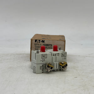 Eaton Cutler-Hammer 10250T3 Contact Block *Lot of (3) (Open Box)