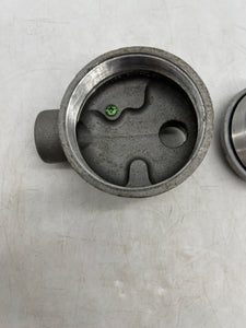 Eaton Crouse-Hinds GUAB26-SA Conduit Outlet Box w/ Cover, 3/4" *Lot of (5)* (No Box)