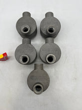 Load image into Gallery viewer, Eaton Crouse-Hinds GUAB26-SA Conduit Outlet Box w/ Cover, 3/4&quot; *Lot of (5)* (No Box)