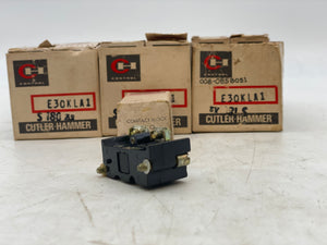 Cutler-Hammer E30KLA1 Contact Block 1 NO *Lot of (26)* (Open Box)