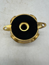 Load image into Gallery viewer, RAB VXJ1BR 4&quot; Round Junction Box w/ 1/2&quot; NPS Cover, Brass (Open Box)