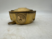 Load image into Gallery viewer, RAB VXJ1BR 4&quot; Round Junction Box w/ 1/2&quot; NPS Cover, Brass (Open Box)