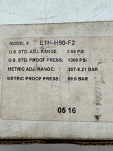 Load image into Gallery viewer, Barksdale E1H-H90-F2 Pressure Actuated Switch, 1000 PSI (New)