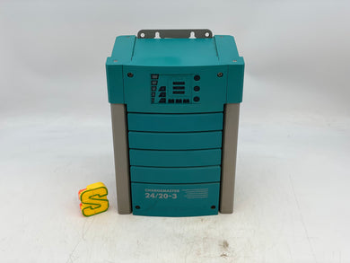 Mastervolt 44020200 ChargeMaster 24/20-3 Battery Charger, Out: 28.5VDC 20A (Used)
