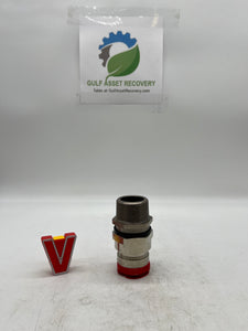 Eaton Capri ADE6CN0753NPSCN Nickel Brass Cable Gland, 3/4" NPT (No Box)