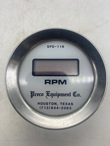 Dynalco / Preco SPD-116 Digital RPM Tachometer (Used)