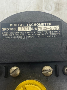 Dynalco SPD-108L / Preco SPD-132L Digital RPM Tachometer (Used)