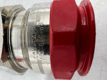 Load image into Gallery viewer, Eaton Capri ADE6CN1002NPSCN Nickel Brass Cable Gland, 1&quot; NPT (No Box)