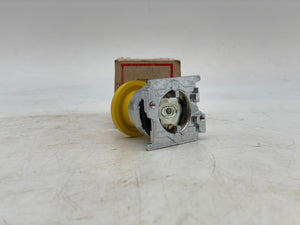 Eaton Cutler-Hammer 10250T124 Yellow Ext. Mushroom Head PB Switch Operator (New)