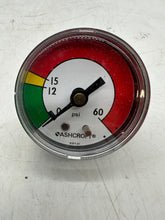 Load image into Gallery viewer, Ashcroft 9391-01 Pressure Gauge, 0-60 PSI, 1/4&quot; NPT *Lot of (3)* (No Box)