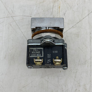 Cutler-Hammer E30DX4 Compact Pushbutton Operator w/ Ind. Light (Open Box)