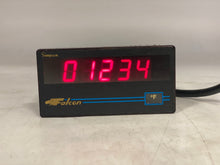 Load image into Gallery viewer, Simpson F-45-1-80-0-F Falcon Panel Meter w/ Temp. Indicator, 120VAC (Used)
