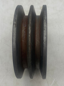 TB Woods 442B 4.4 2B-SH 2-Groove Sheave, Tapered Bushing (Used)