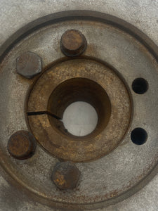 TB Woods 442B 4.4 2B-SH 2-Groove Sheave, Tapered Bushing (Used)