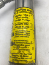 Load image into Gallery viewer, Current Tools Model 1521 Hydraulic Hand Pump w/ 1522 Knockout Ram (Used)