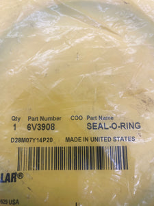 Caterpillar 6V-3908 Seal-O-Ring, *Lot of (3)* (New)